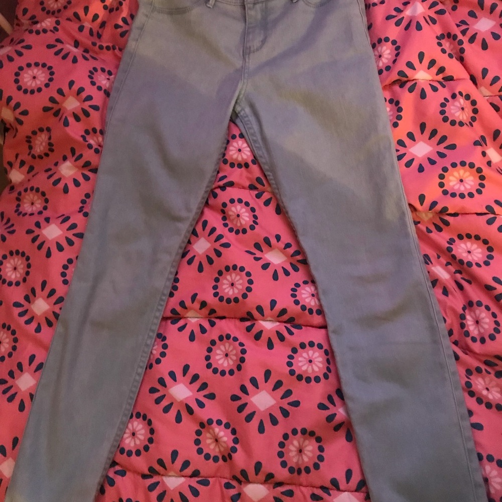 Baby blue pants